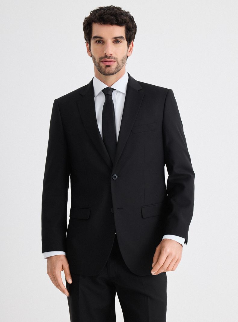 Traje Recto Colores Lisos