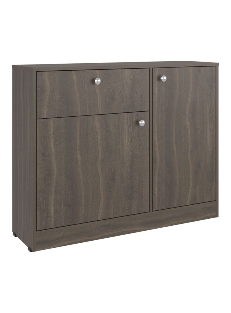 Cómoda Praga 1 Cajón 2 Puertas Milan 80x100x30.2 cm