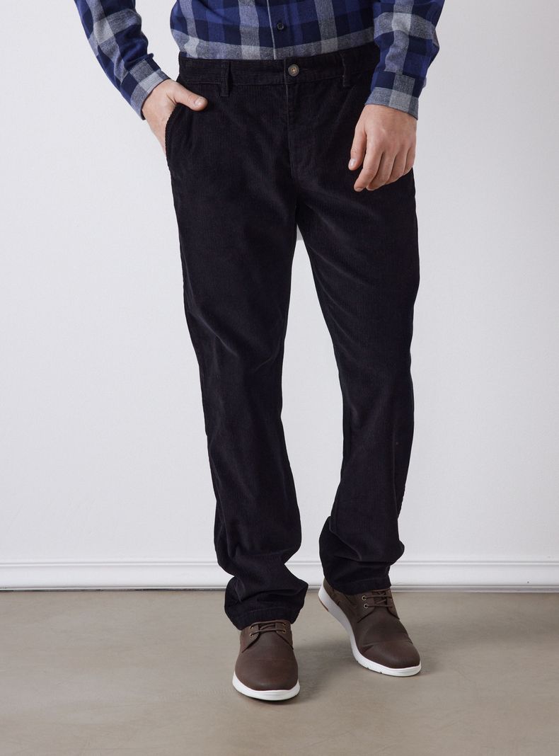 Pantalón Cotelé Corte Chino