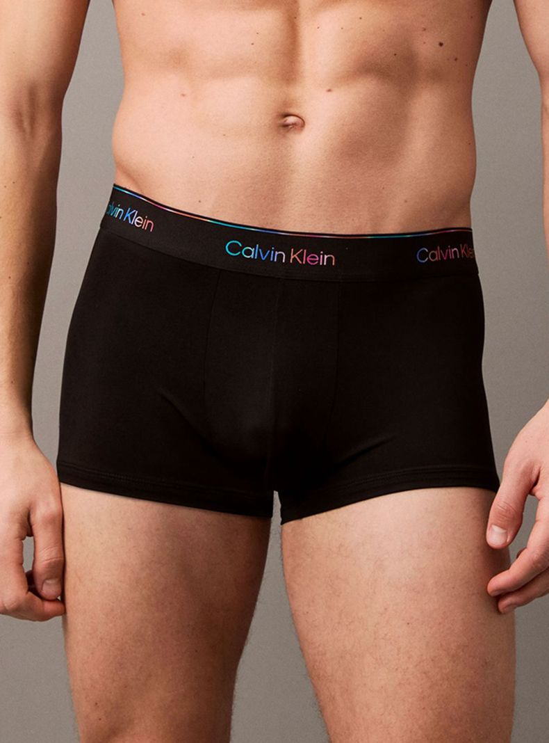 Boxer Unitario Unicolor Poliester Negro S