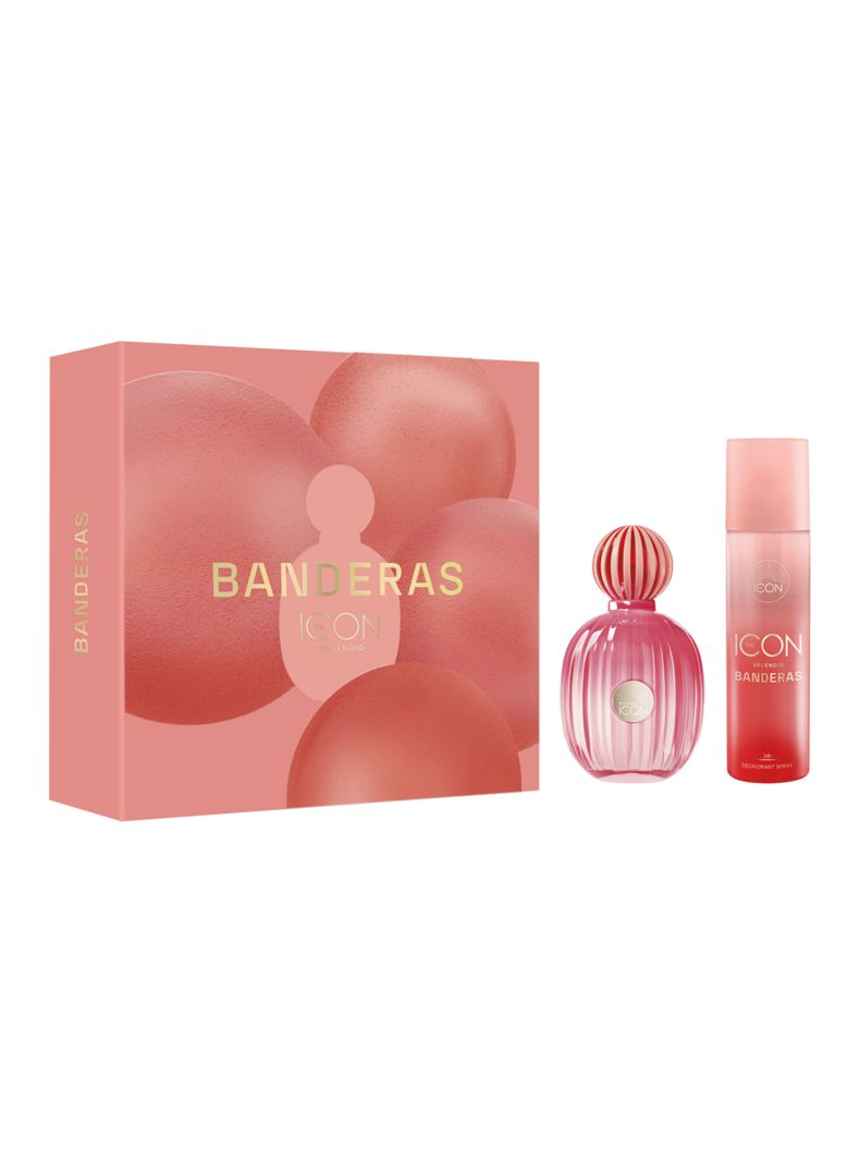 Set Perfume The Icon Splendid EDP Mujer 100 ml + 24h Desodorante Spray 150 ml