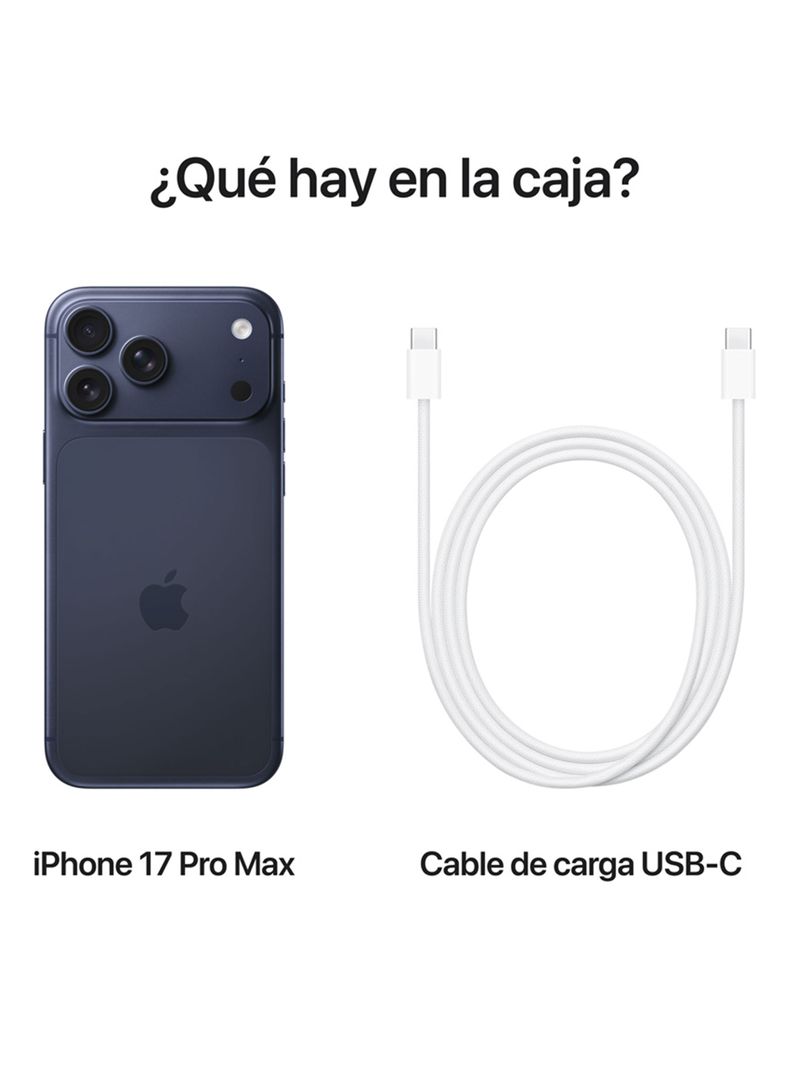 iPhone 17 Pro Max 256GB Azul Liberado Apple | Paris.cl