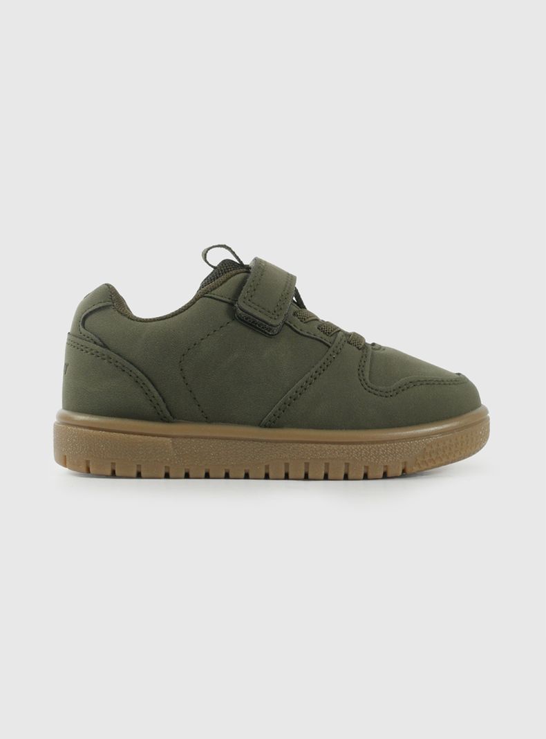Zapatilla Urbana Elástico y Velcro Niño T.21 a T.27