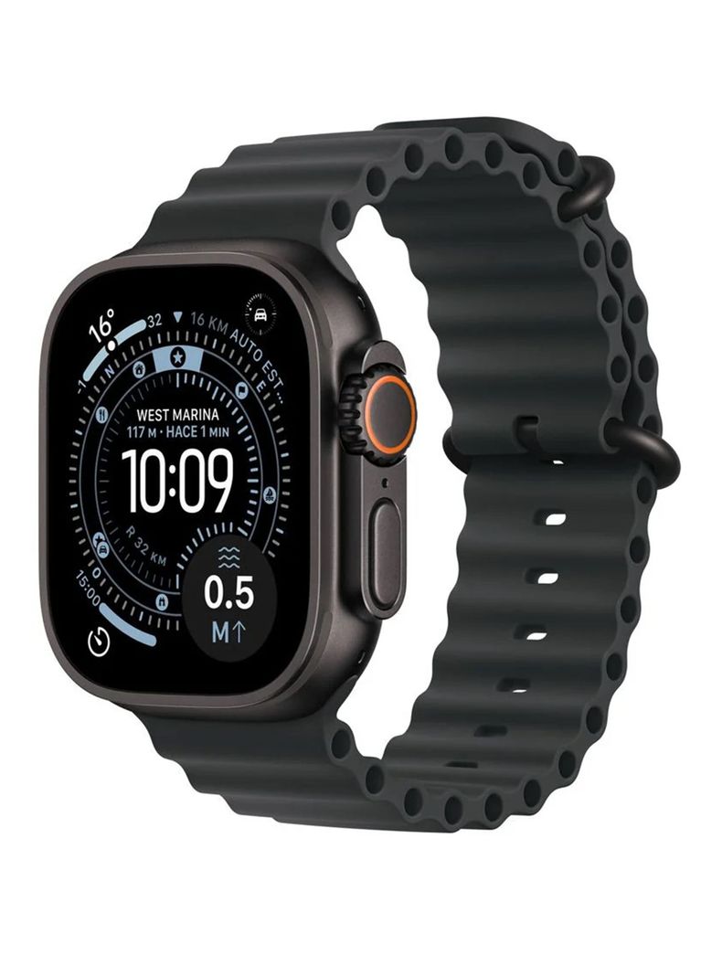 Apple Watch Ultra 3 49mm Black Titanium Trail Ocean Negro