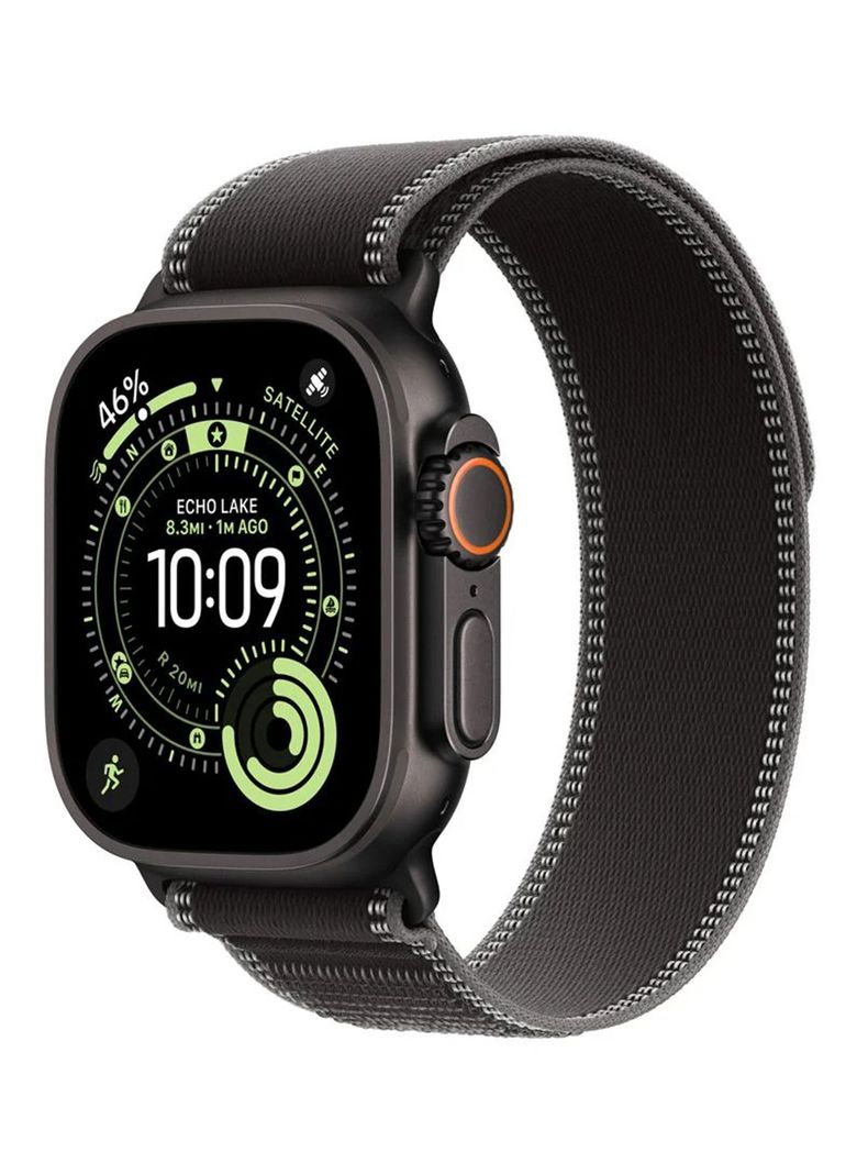 Apple Watch Ultra 3 49mm Black Titanium Trail Negro Talla M/L