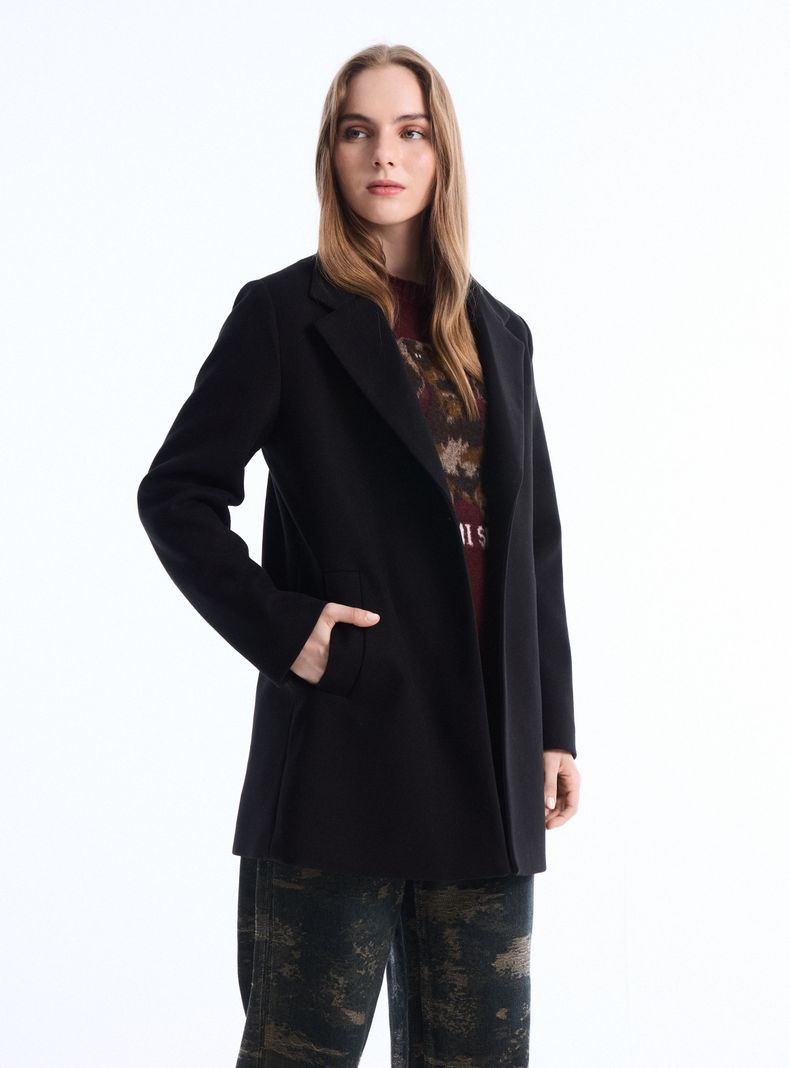 Abrigo Chaqueta Lisa