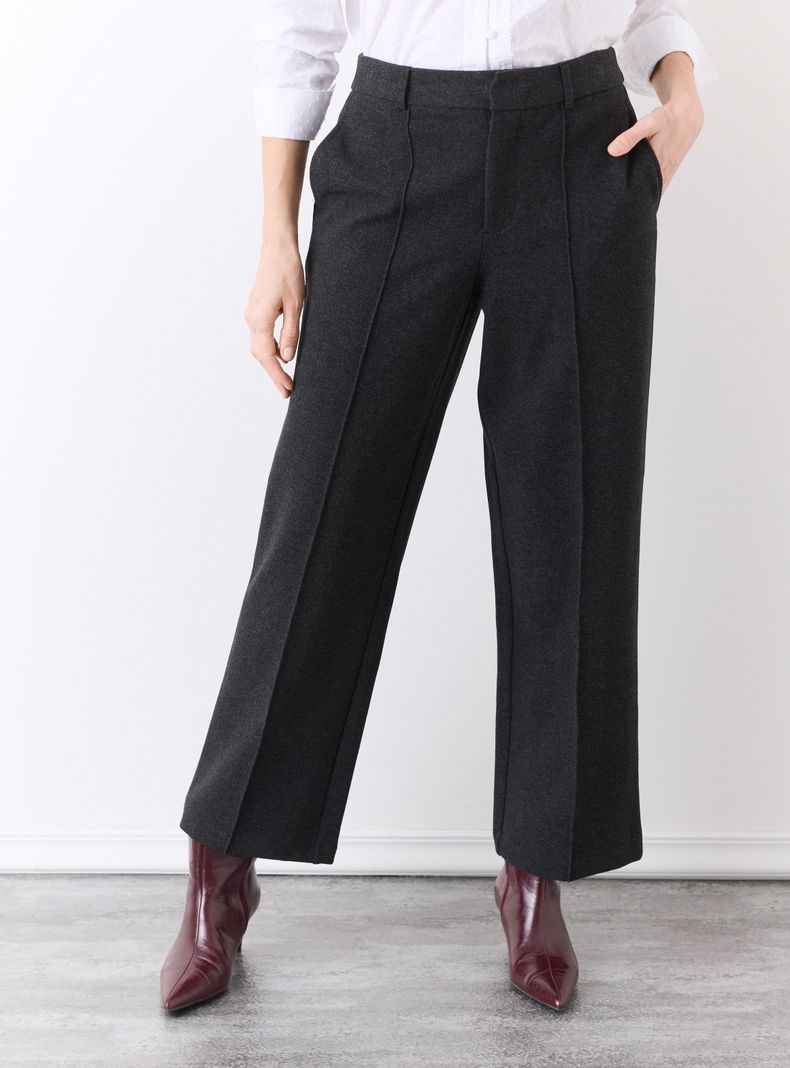 Pantalón Tejido de Punto Cepillado