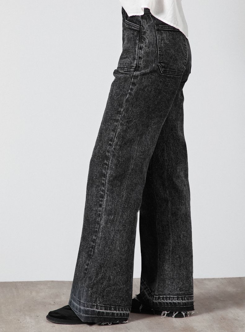 Jeans Whistler Balck Wide Leg-2