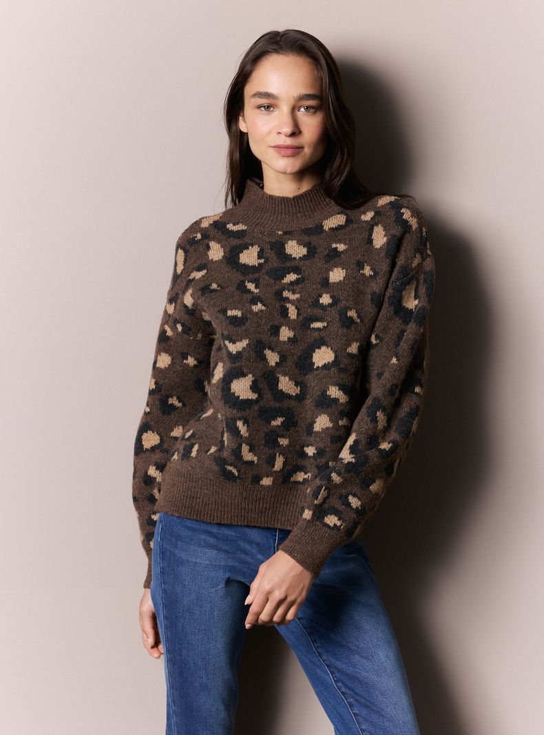 Sweater Jacquard Diseño Animal