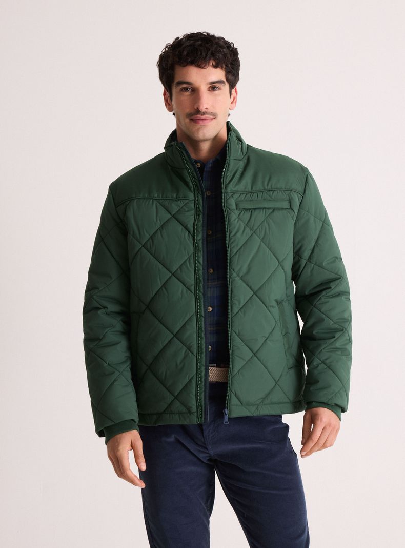 Parka Manga Larga Moda