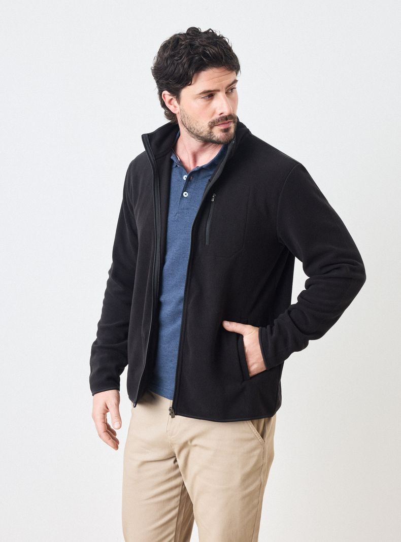 Polar Básico Full Zipper Manga Larga