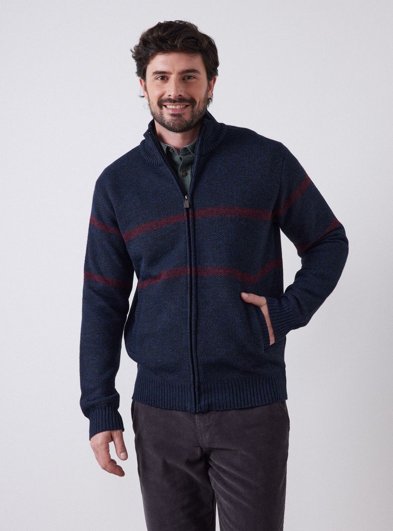 Sweater Bloques Casual