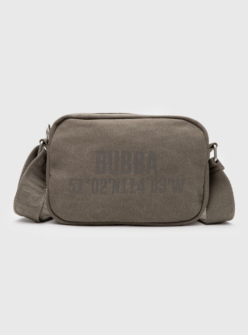Cartera Canvas Green