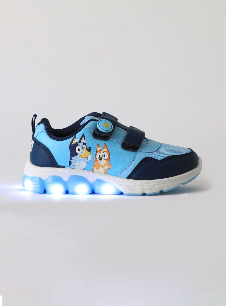 Zapatilla Urbana Print Bingo y Bluey Niño con Luz T.22-T.29