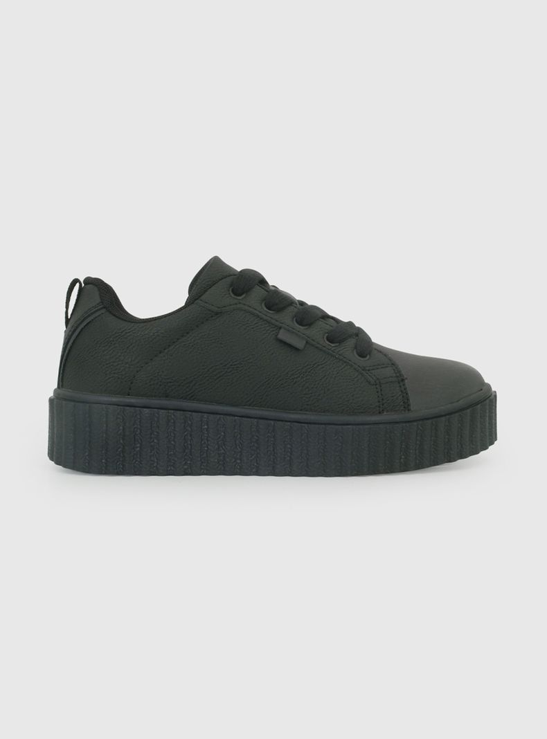 Zapatilla Escolar Creeper Cordones Niño T.30 a T.33
