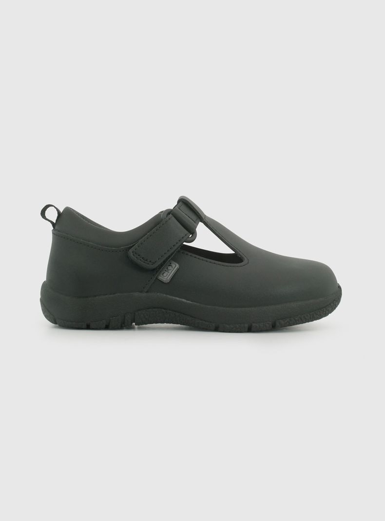 Zapato Escolar Reina de Niña Velcro