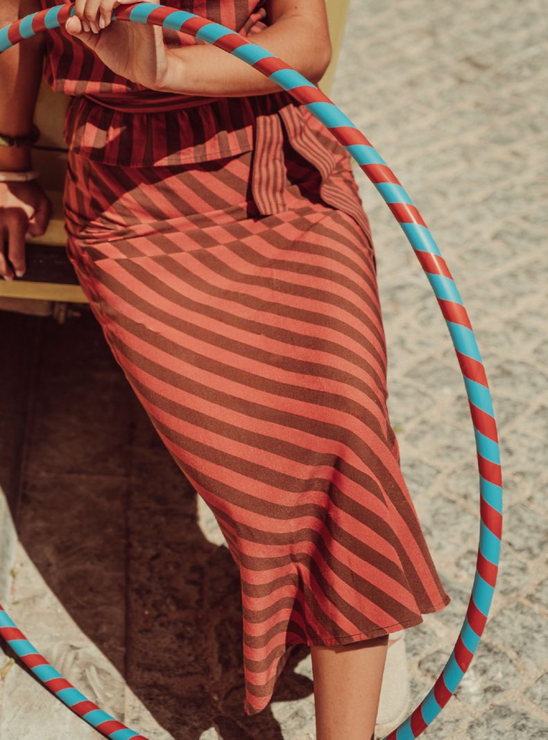 Falda Torcello Color