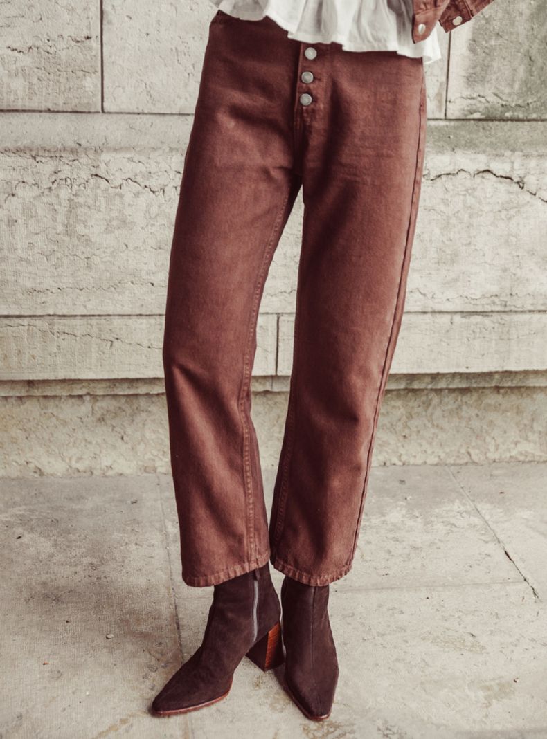 Jeans Brass Brown