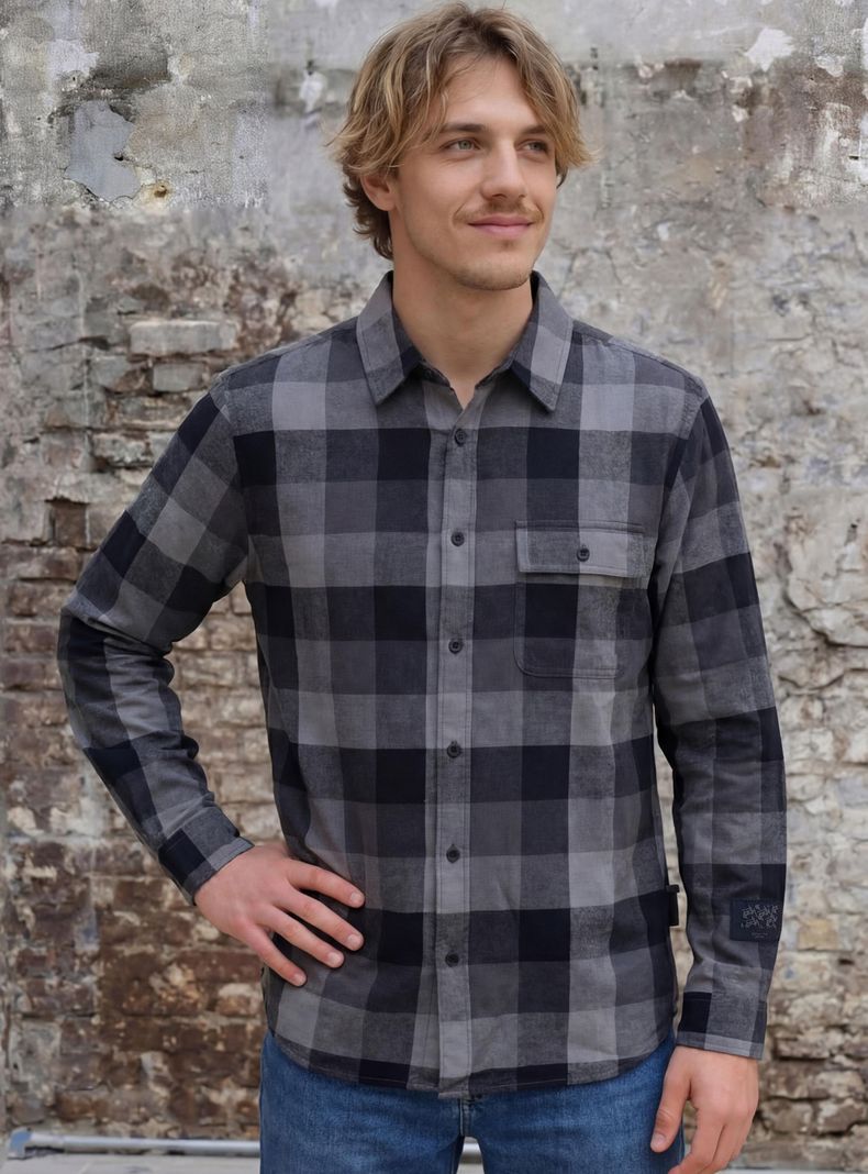 Camisa Manga Larga Cuadrille