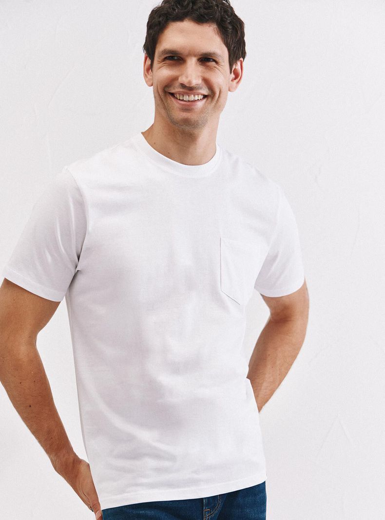 Polera Básica Bolsillo