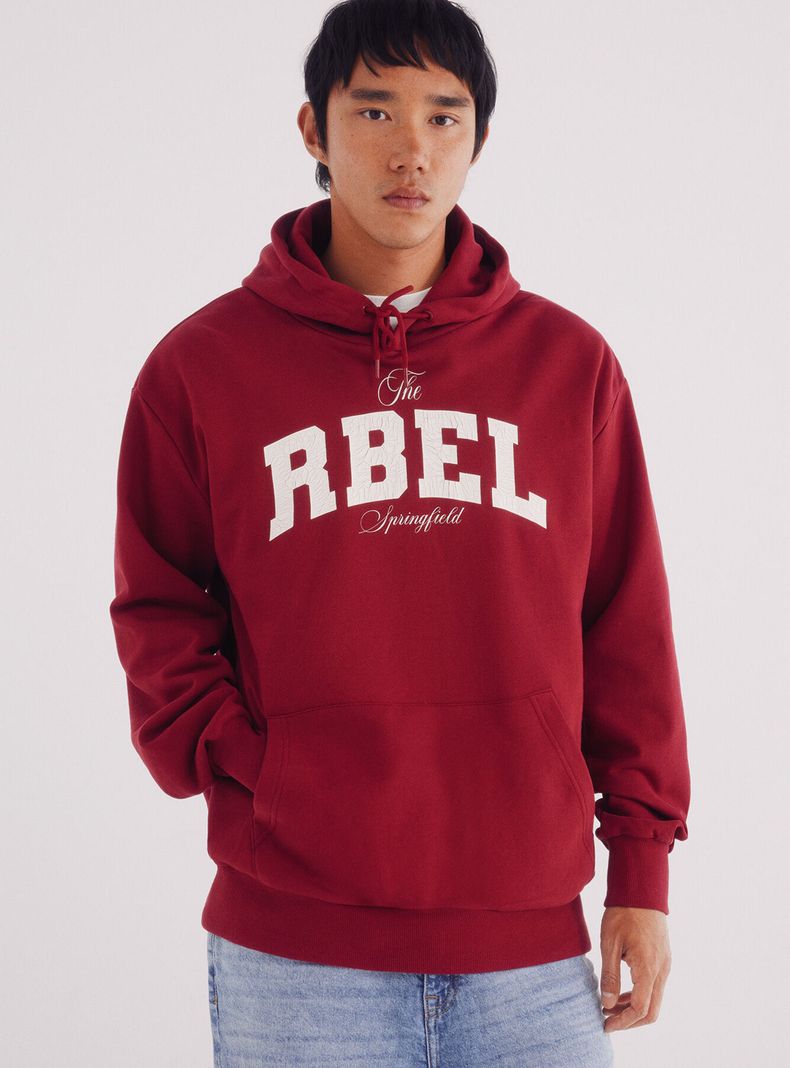 Polerón Capucha Rbel