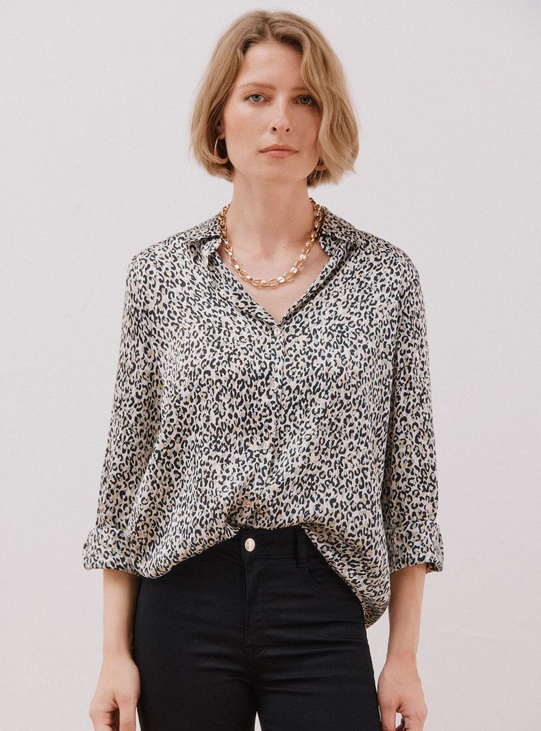 Camisa Satinada