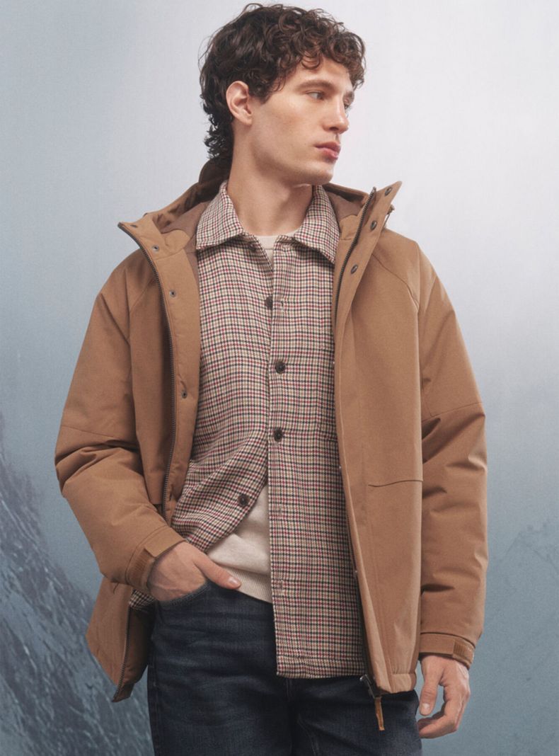 Chaqueta Estilo Acolchada Térmica