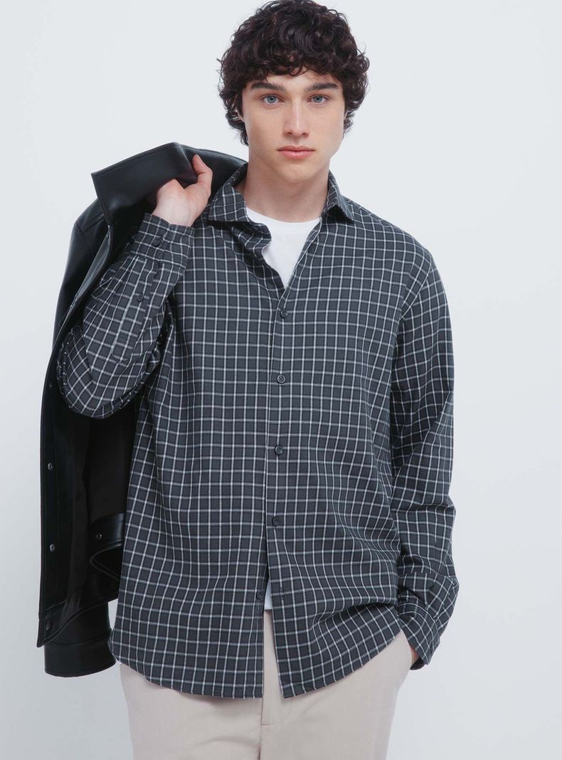 Camisa Cuadros Mini