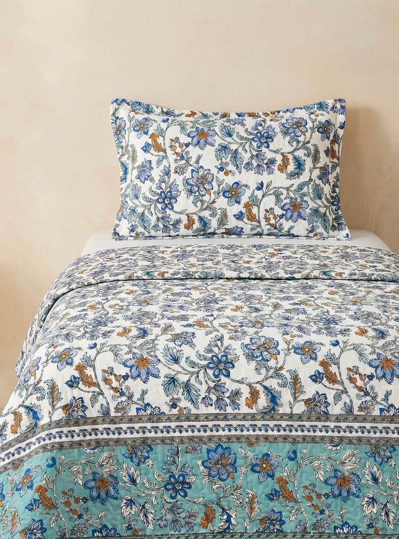 Quilt Estampado Marco 1.5 Plazas