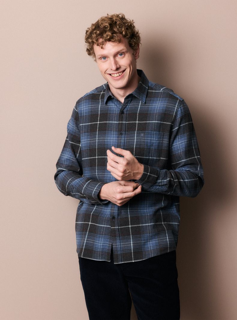 Camisa Manga Larga Franela