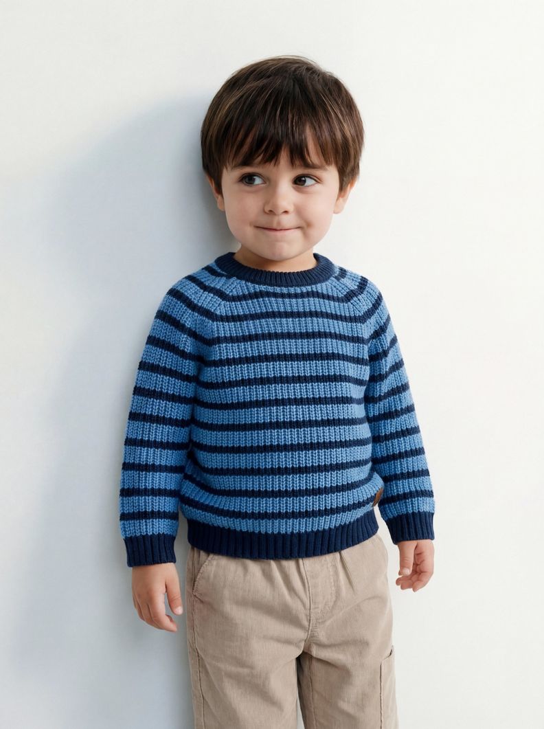 Sweater Rayado de Colores Niño