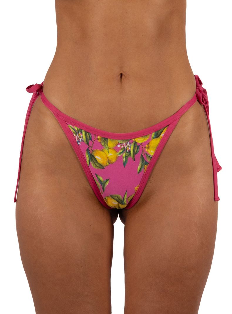 Calzón Bikini Nora Limón Fucsia