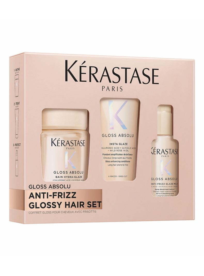 Set Anti-Frizz Shampoo Bain 80ml + Acondicionador 75ml + Texturizante Cabello Largo 45ml
