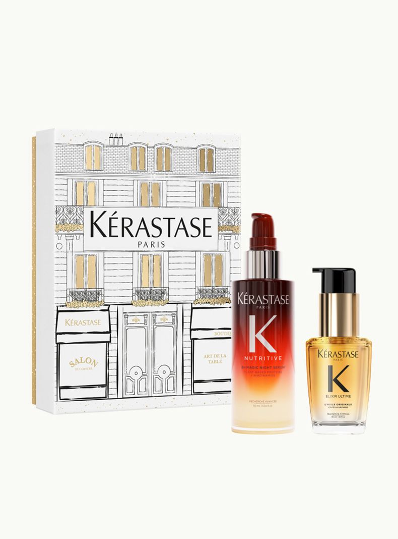 Set Día y Noche Aceite 30 ml + Sérum 90 ml Elixir Ultime y Nutritive Kérastase
