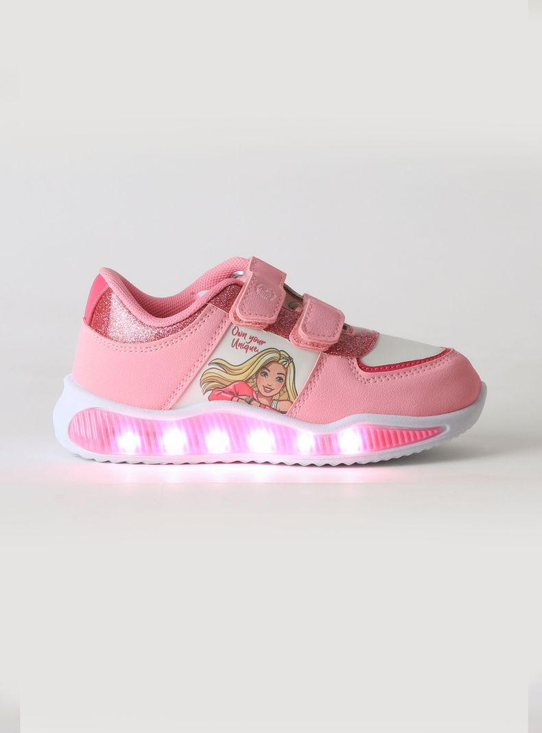 Zapatilla Urbana Print Barbie con Luces Niña T.24-T.33