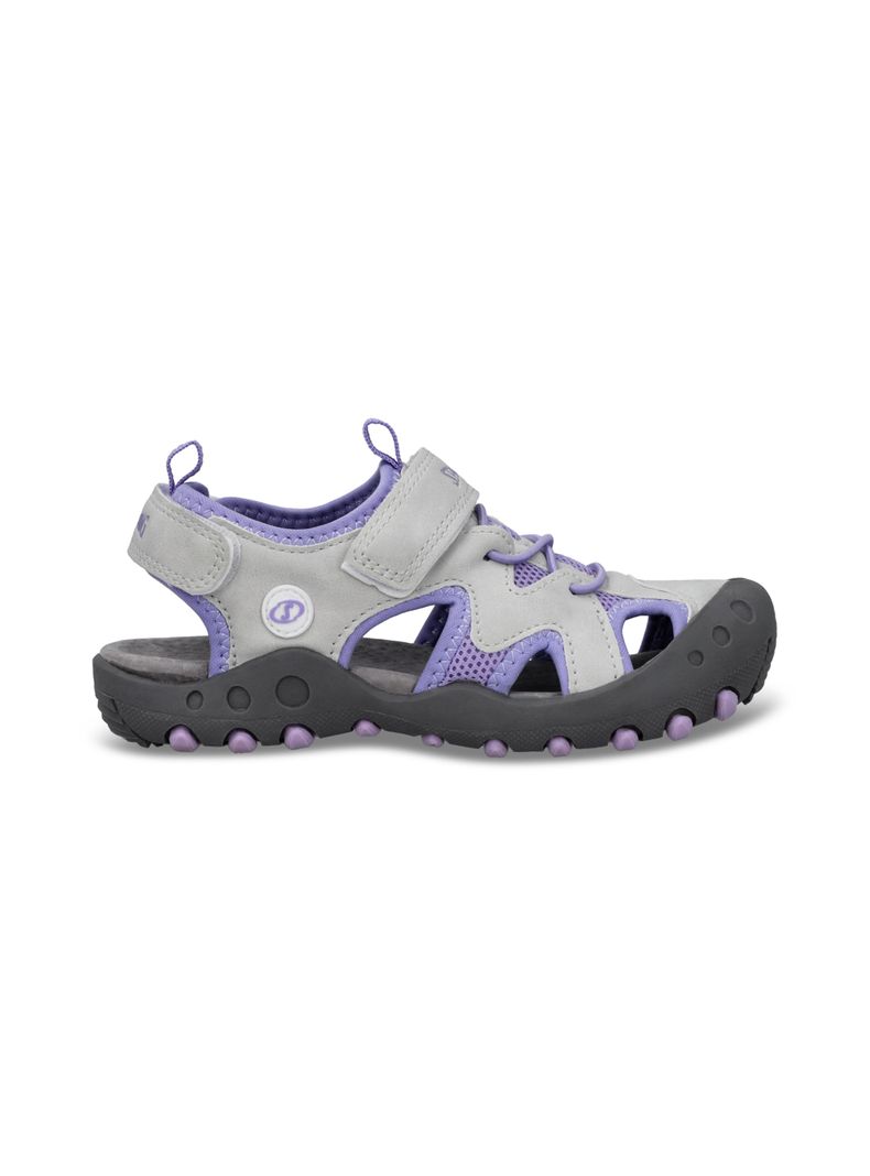 Sandalia Outdoor Infantil Light Grey - Lilac T.28 a T.33