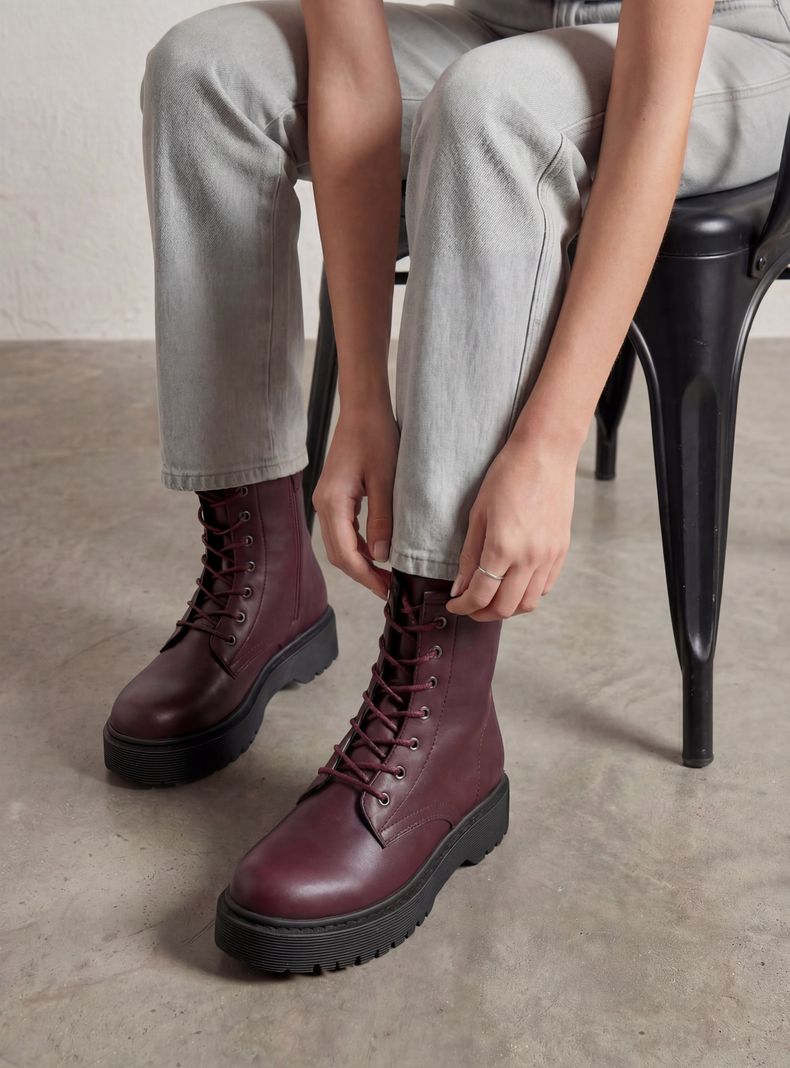 OPPOSITE BOTOTO PU Y CORDONES MUJER