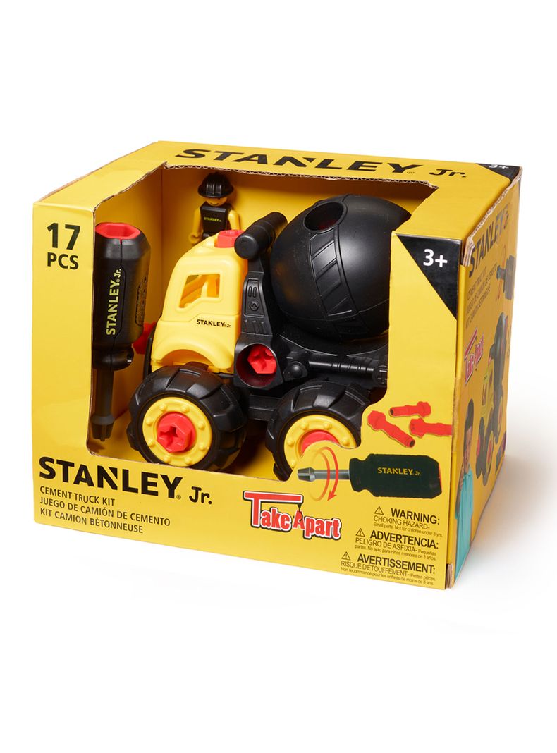Camión de Cemento Desmontable Stanley Jr 17 Piezas