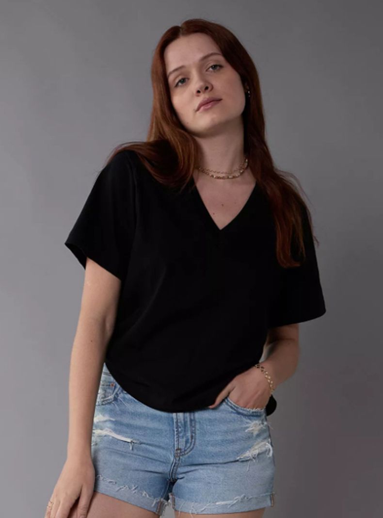 Polera AE Soft Sexy Manga Corta
