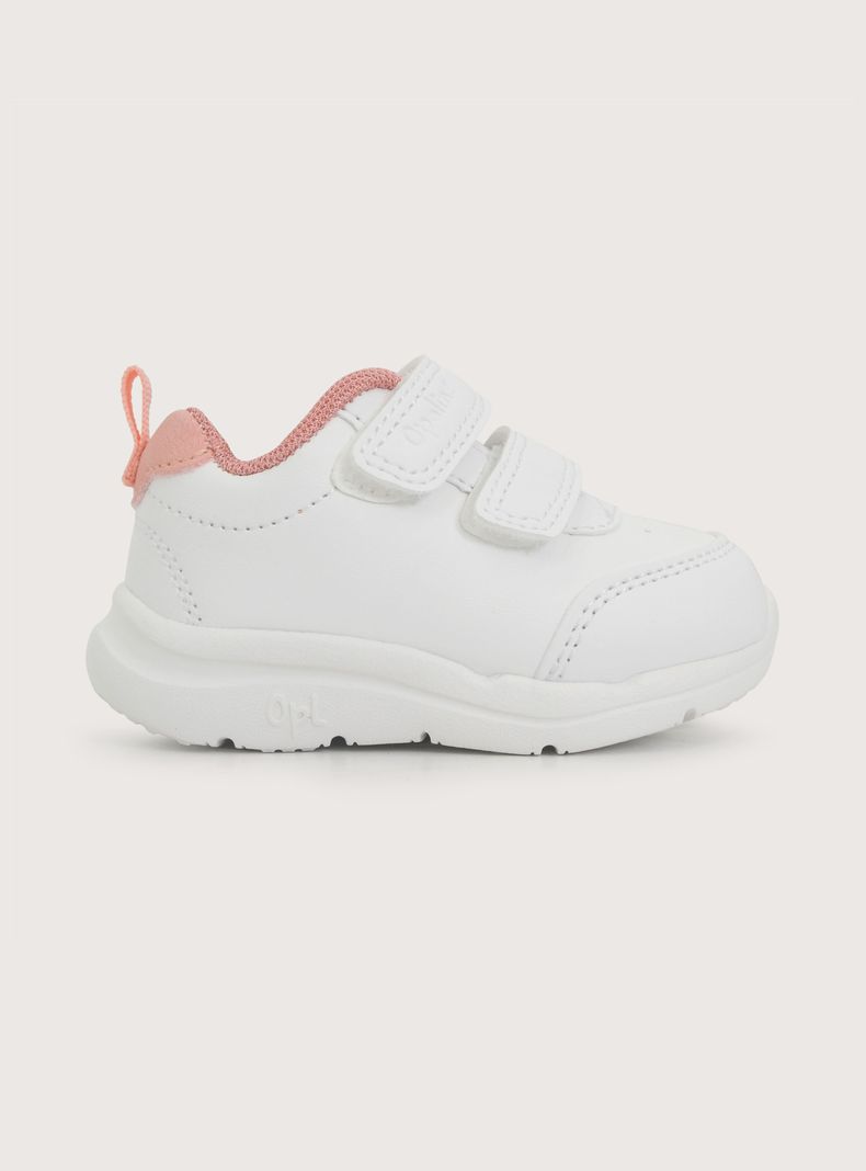 Zapatilla Urbana Blanco Primeros Pasos Niña T.18 a T.21