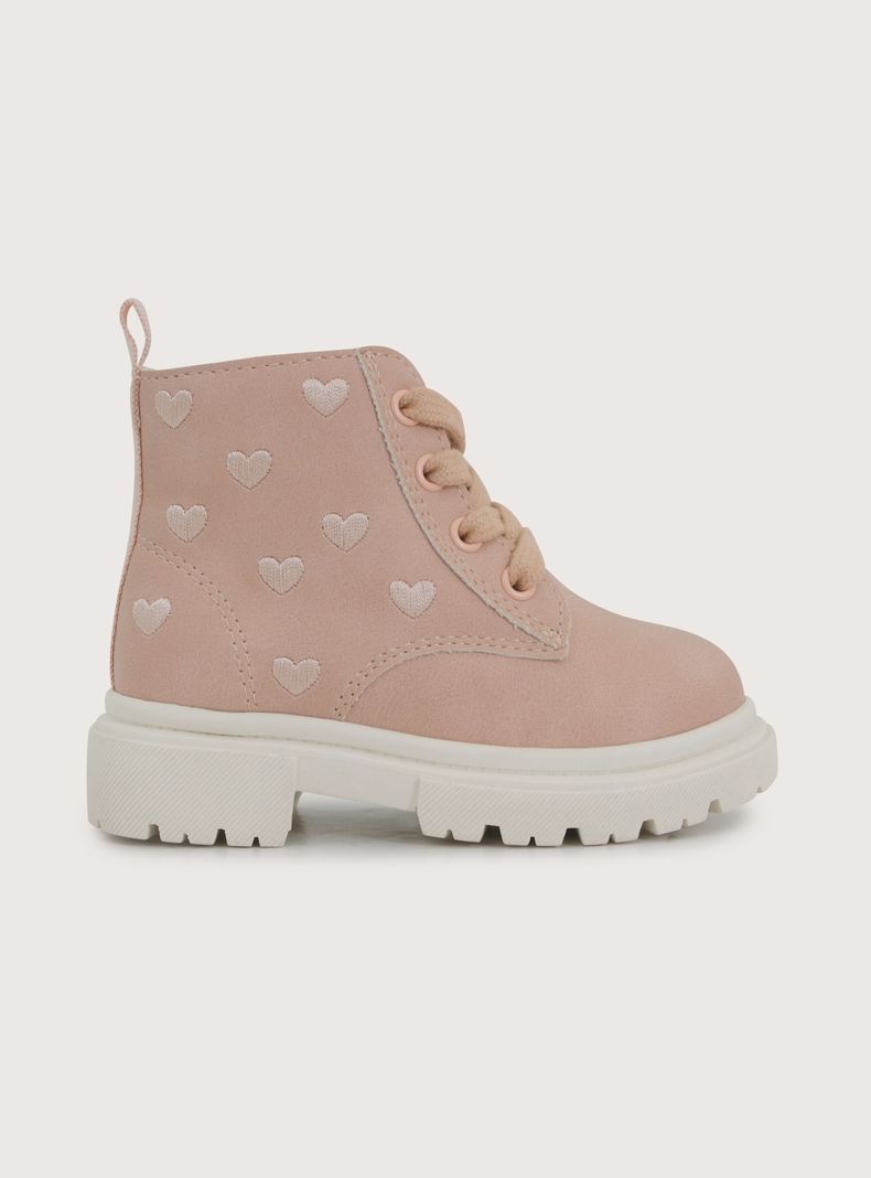 Opaline Botín Print Corazón Caminante Niña