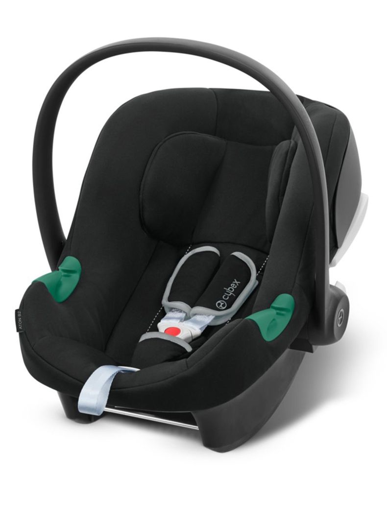 Coche Eezy S Twist Plus SLV Rojo y Silla Aton B2-2