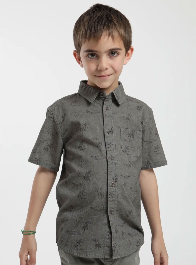 Camisa Kids Hawaii de Algodón Orgánico