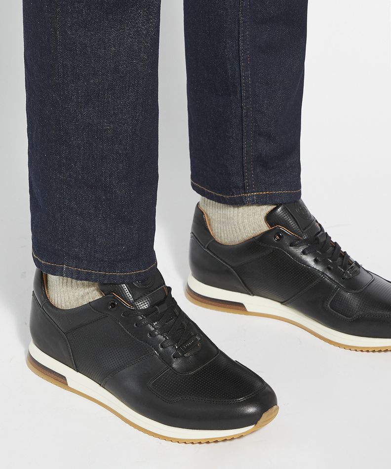 Zapatilla Urbana Trilogy Cuero Hombre