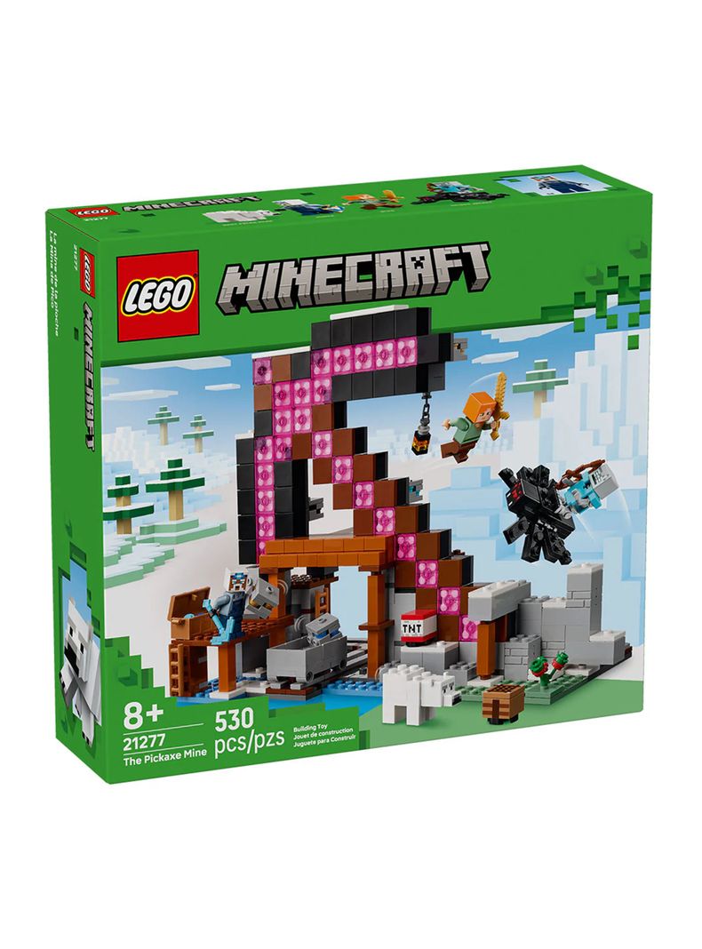 Lego Mina Picota Minecraft 530 Piezas