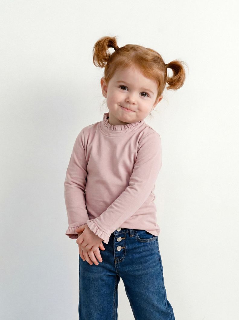 Blusa Vuelos con Detalle Cuello