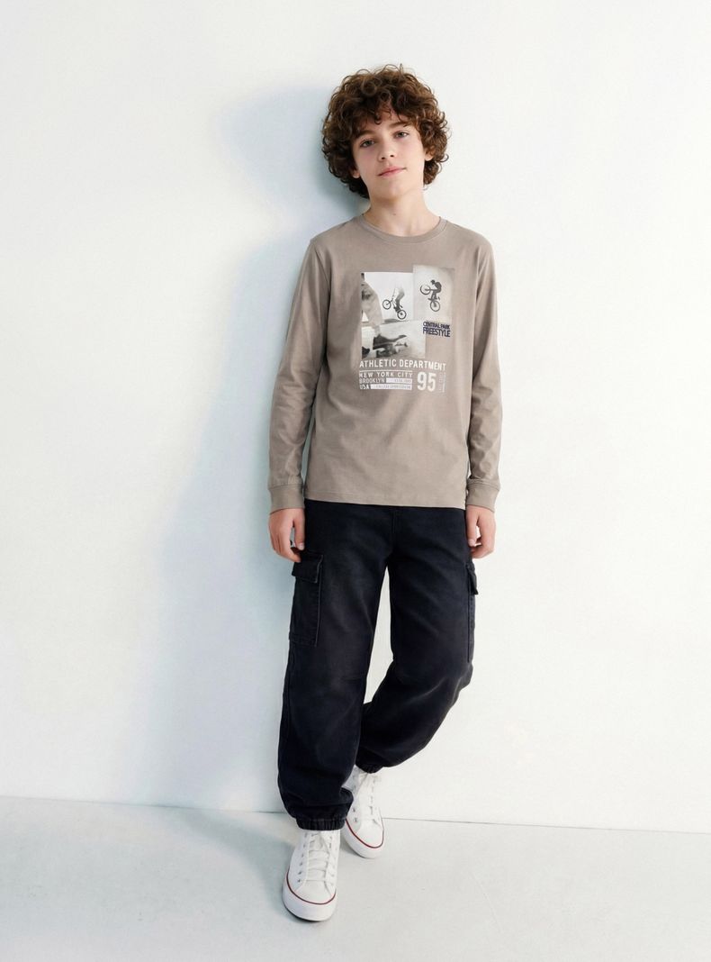 MELT JEANS CARGO UN BOLSILLO