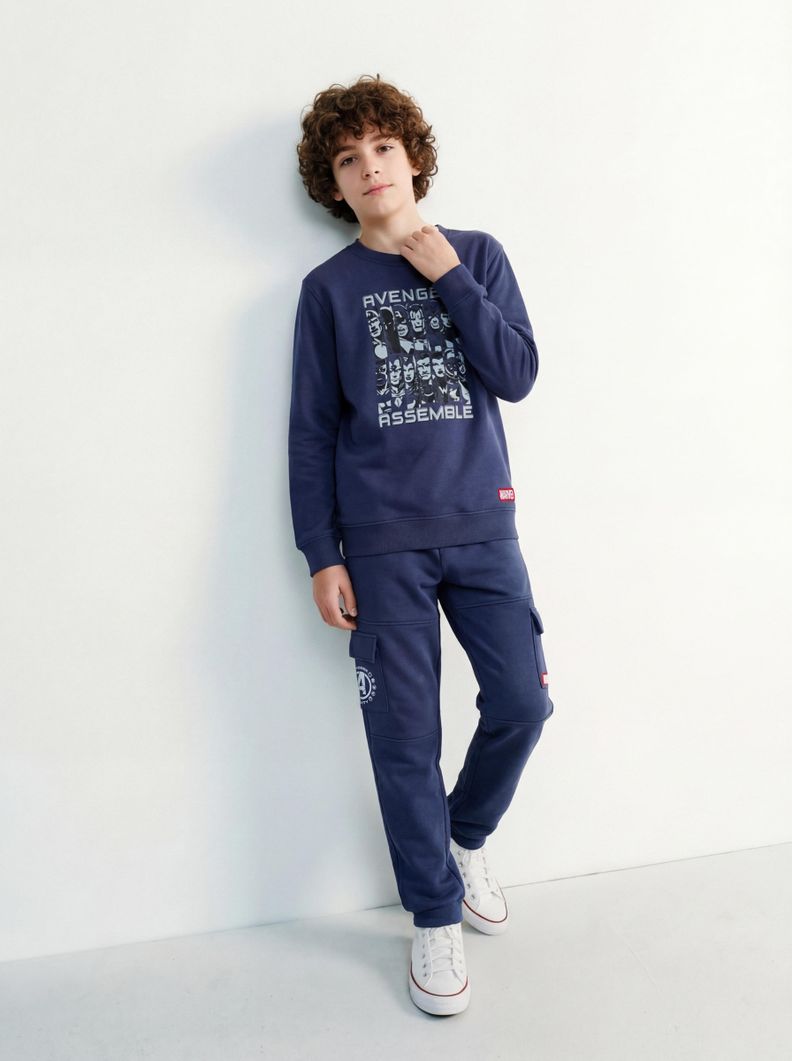 Pantalón de Buzo Jogger Bolsillo Avengers