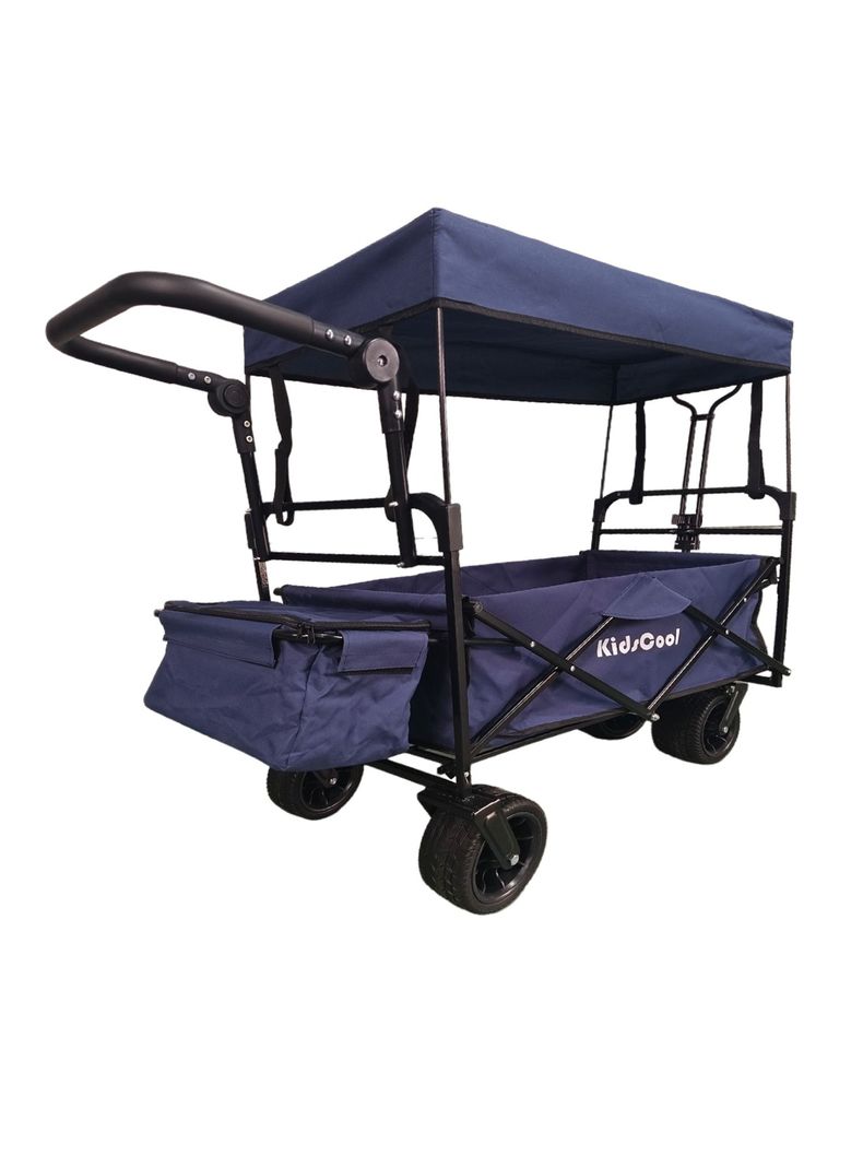 Carro de Arrastre Wagon Plegable Azul