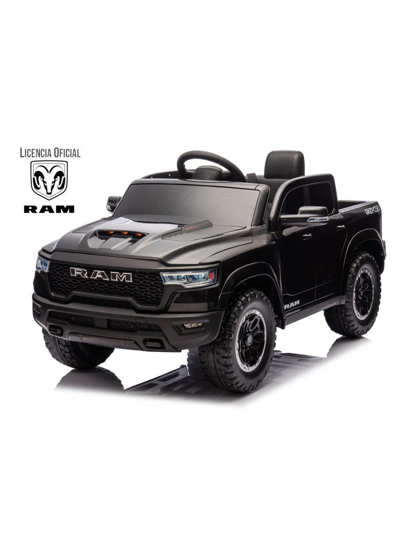 Auto a Batería Ram 1500 RHO Super Truck 12v 2 Motores Negro